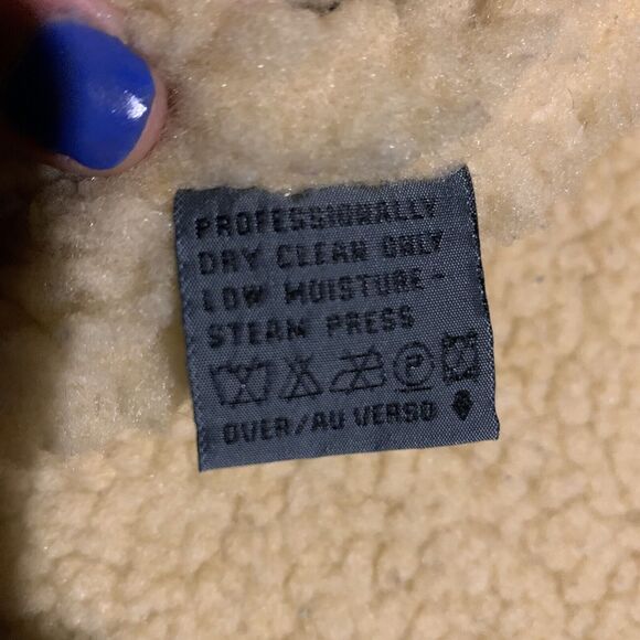 VINTAGE LIZ WEAR WOMENS RED PLAID WOOL MOHAIR RANCHER VEST COAT SIZE MEDIUM - Picture 12 of 13